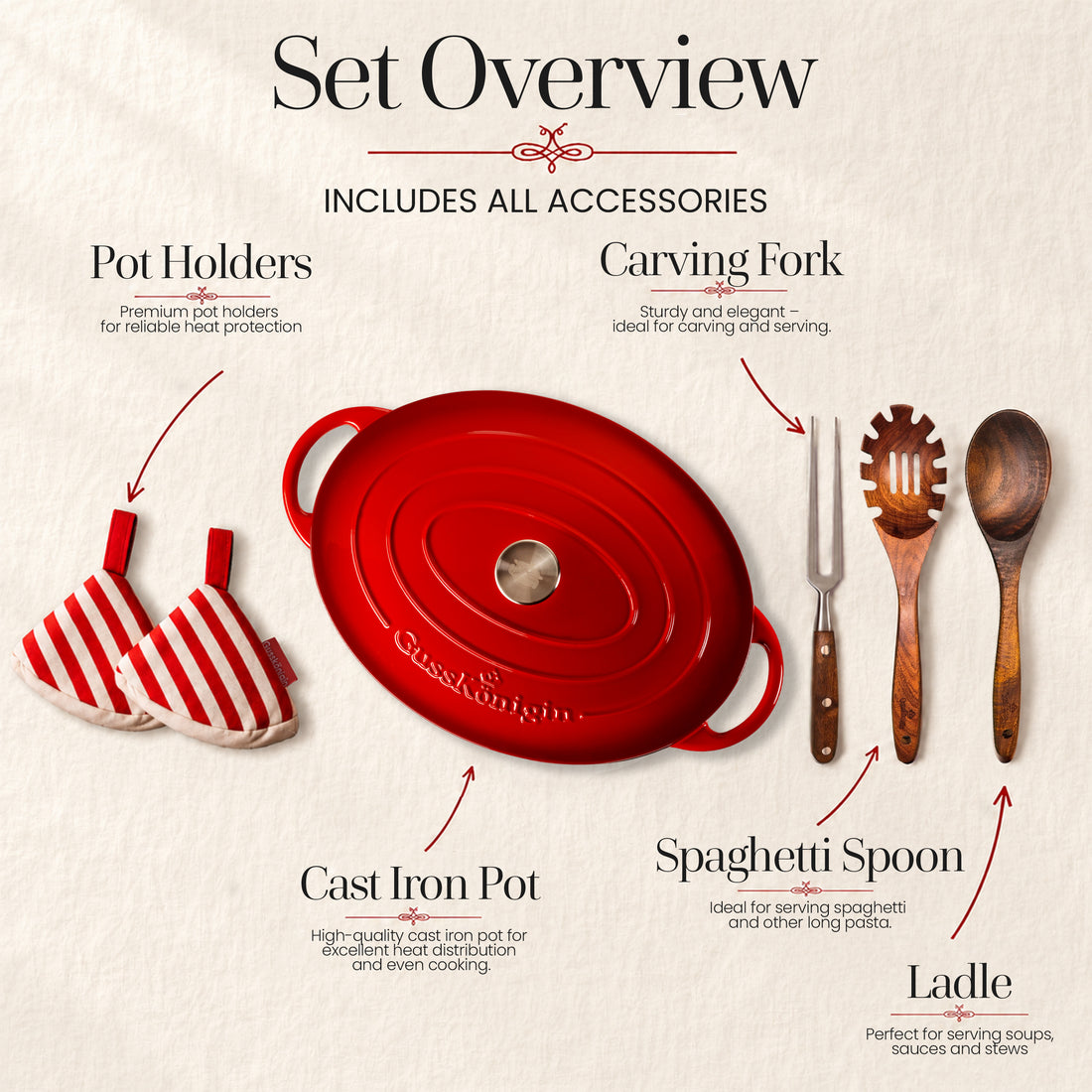 Enamelled Cast Iron Oval Roaster — Slow-Cooked Flavor That Brings Everyone Back to the Table.