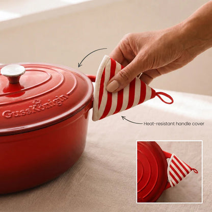Enamelled Cast Iron Oval Roaster — Slow-Cooked Flavor That Brings Everyone Back to the Table.