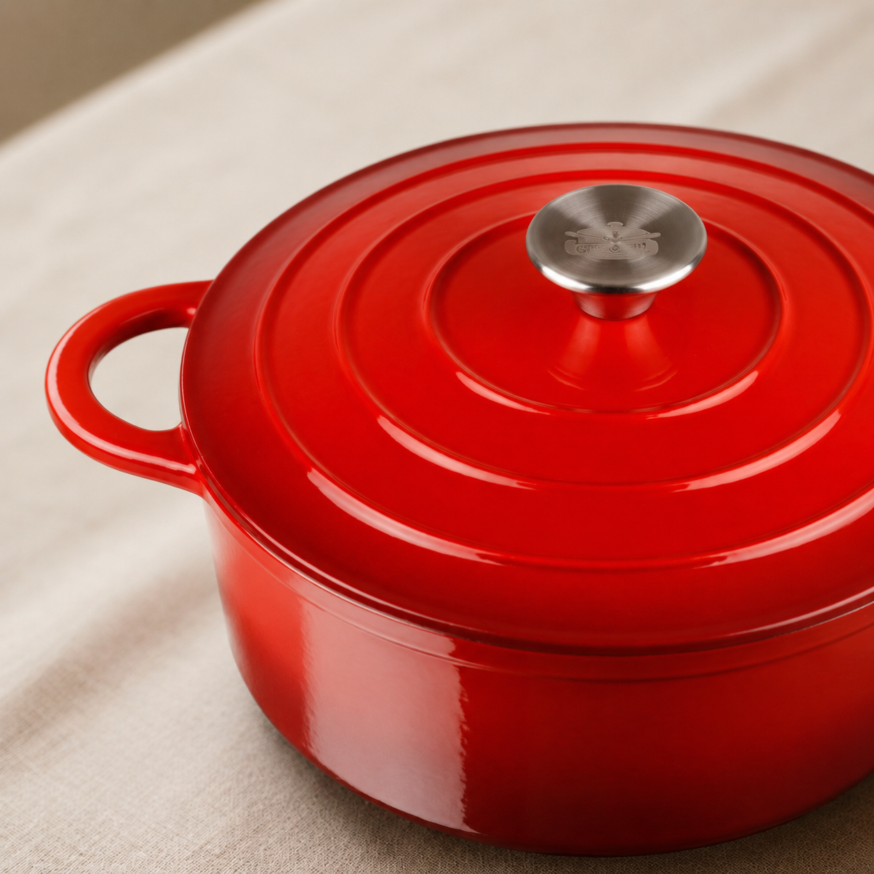 Enamelled Cast Iron Bread Pot — Bake Crusty Bread at Home Every Time